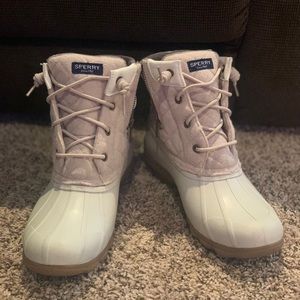 Sperry Saltwater Quilted Wool Duck Boots